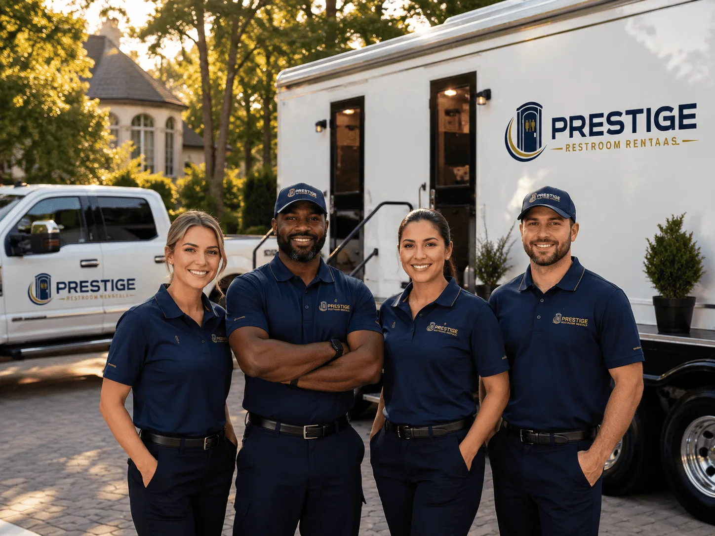 Trusted Luxury Portable Restrooms company in Glengary, WV